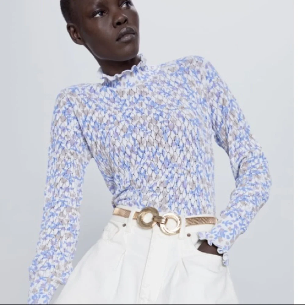 Zara metal stretch belt